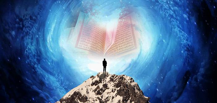 Fecr Suresi temsilen oluşturulan şık ve huzurlu bir görünüm.